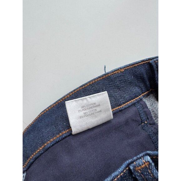 J BRAND Valentina Everlast Dark Rinse High Rise Flare Flared Jeans, Size 28 - Picture 15 of 16